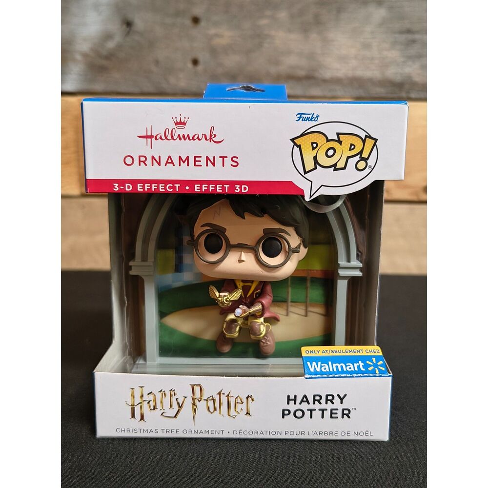 NEW Sealed Harry Potter Quidditch Hallmark Funk Pop! Christmas Ornament Walmart